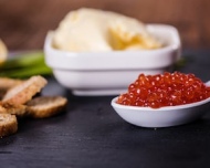 Premium Caviar with cream 